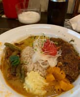 3種あいがけ ２辛