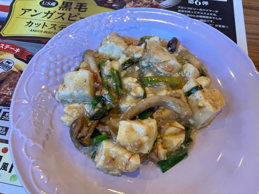 花椒香る白麻婆豆富