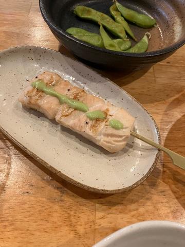 ささみ焼きわさび