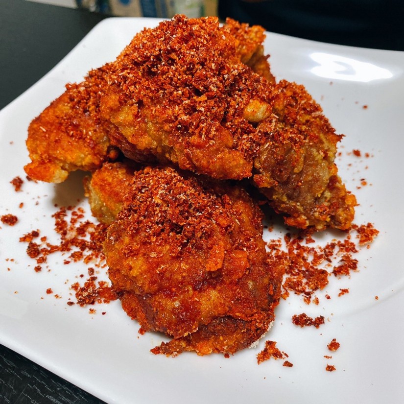 激辛からあげ 1.98KM - 元祖からあげ本舗マルイチ 福新町店:福井県