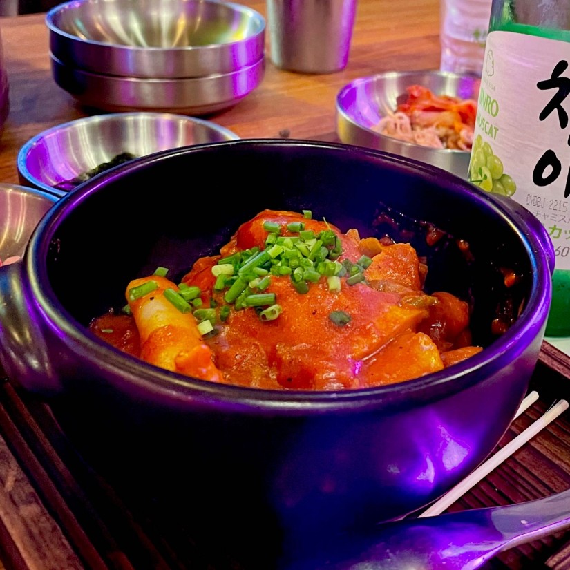 屋台のトッポギ