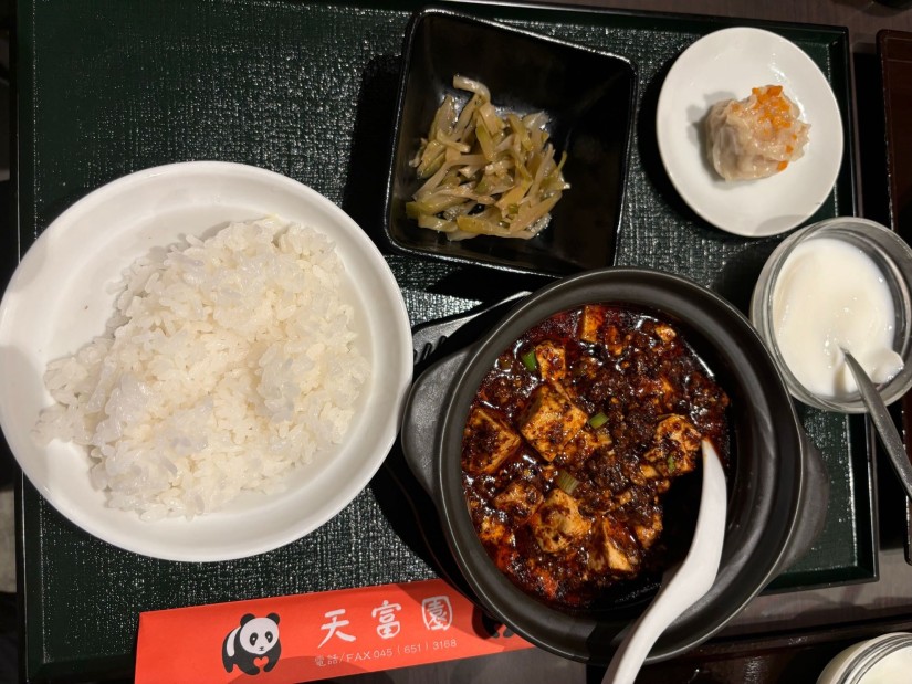 麻婆豆腐定食 激辛