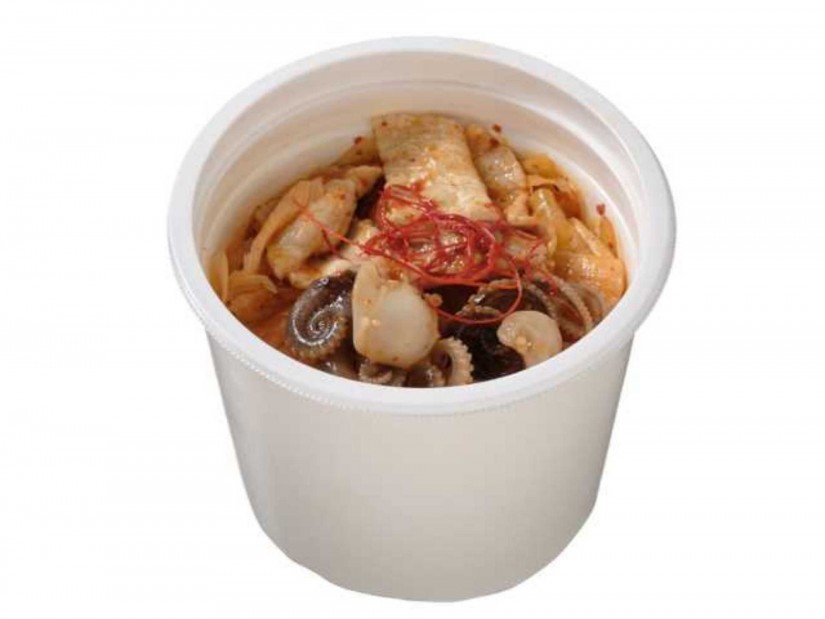 豚肉とイイダコの旨辛チュクミスープ