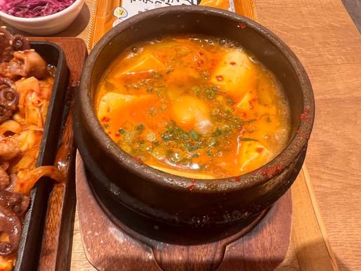 海老とあさりのスンドゥブ