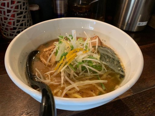 濃厚魚介ラーメン&奇跡のラー油