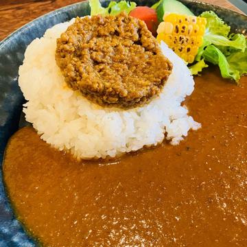 ラムポークキーマ＆ピパーツカレー