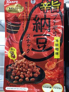 辛旨プチポリ納豆スナック辛味噌味 辛旨