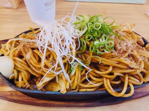 ホルモン焼きそば 5辛