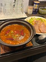 鬼浜麻婆 つけ麺 辛み10 痺れ度10