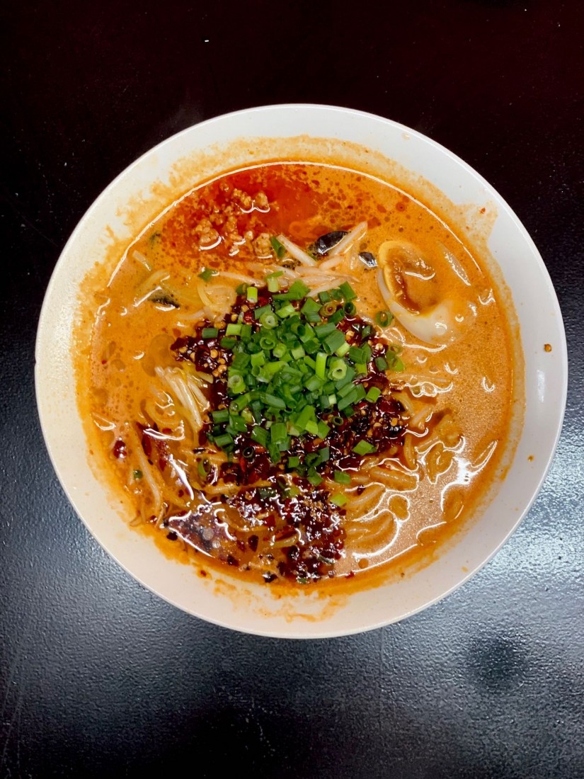 坦々麺 辛さアップ