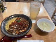 汁なし麻婆麺 辛さレベル3、しびれ極