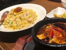 選べるチャーハンとロンフーランチ サンダー