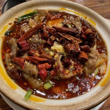 水煮牛肉（牛肉の激辛煮込み） 辛め