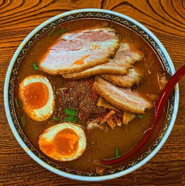 特製からしび味噌ラーメン 激辛