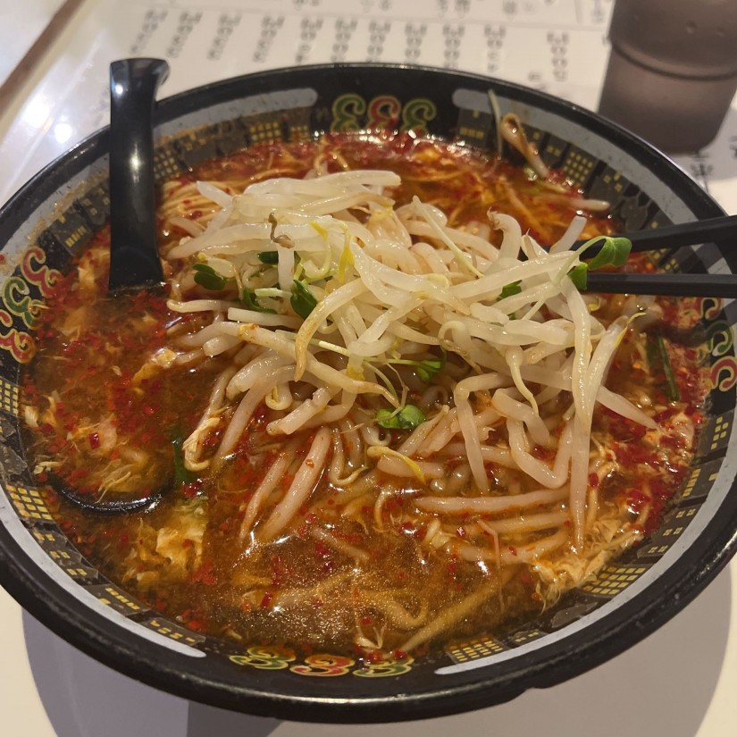 辛めん 大辛 もやし増し