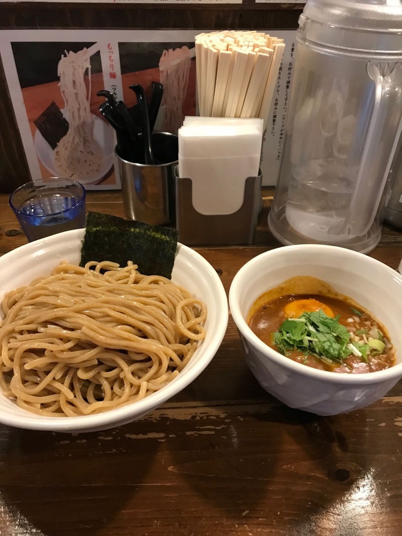 辛つけ麺 3辛