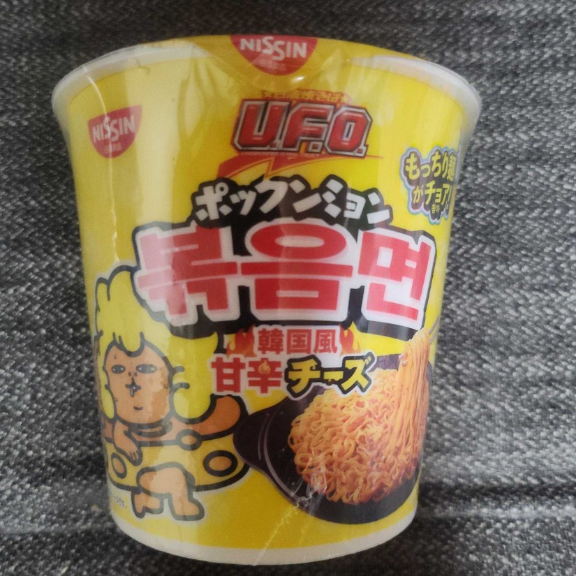 ポックンミョン 甘辛チーズ 4辛