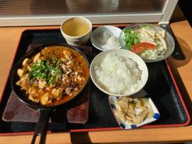 麻婆豆腐定食