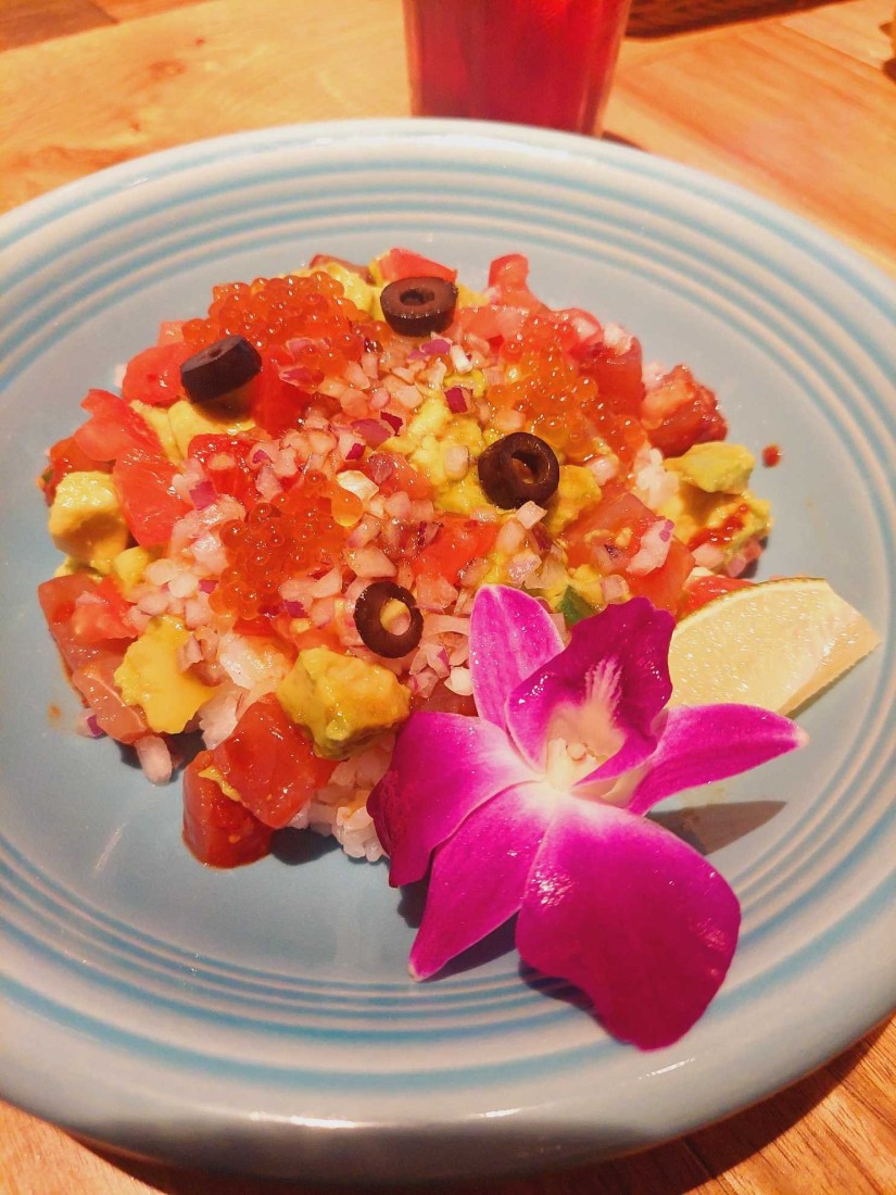 スパイシーアヒポキライスボウル