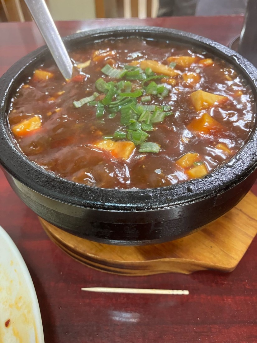 石鍋麻婆豆腐(大辛)