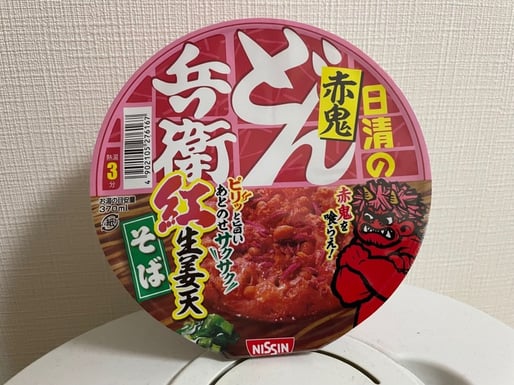 赤鬼どん兵衛紅生姜天そば