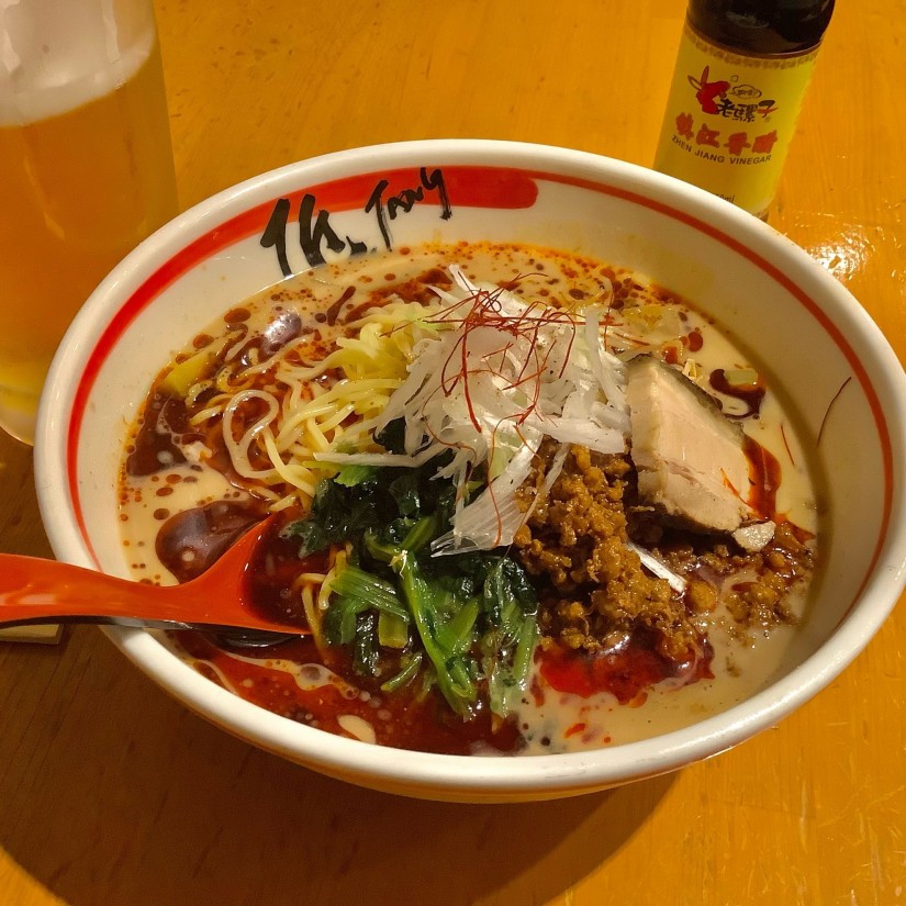 麻辣担担冷麺 3辛