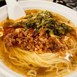 ひき高菜ソバ