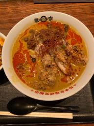 鷄排カレー坦々麺 3辛