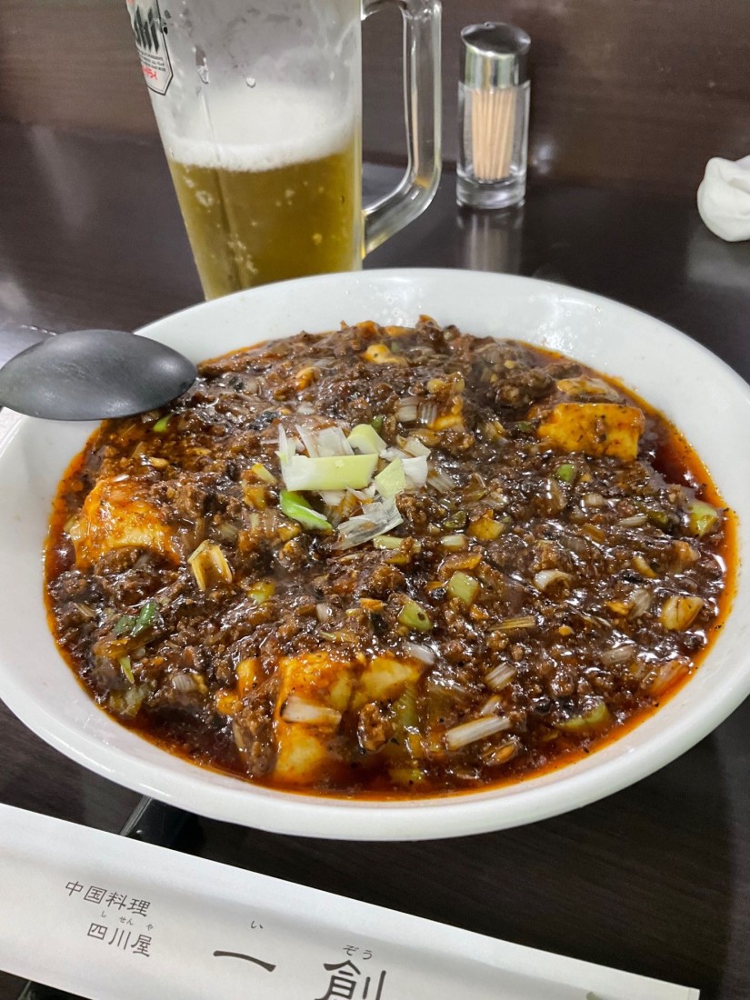 四川の麻辣豆腐 激辛