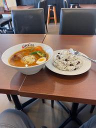 ハンバーグ＋角煮 雑穀米 50辛