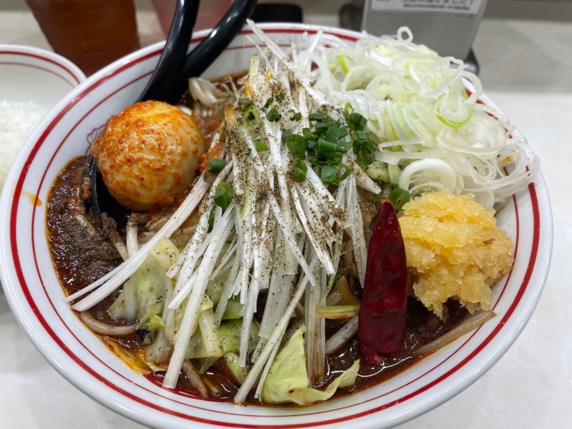 シビれん暴将軍〜黒担々麺〜 辛さ8×辛さ10倍