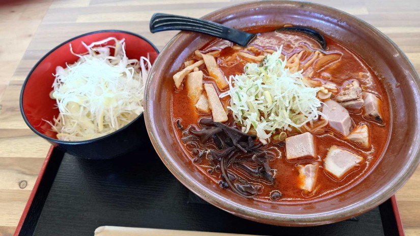 辛味噌ラーメン&ネギ(課金トッピング) 🌶️🌶️🌶️🌶️
