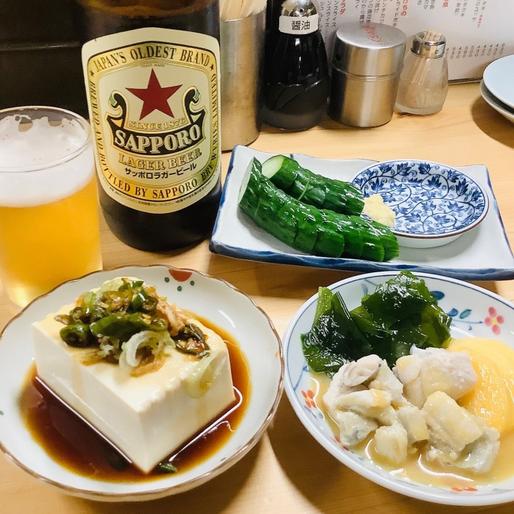 冷奴（青唐辛子）