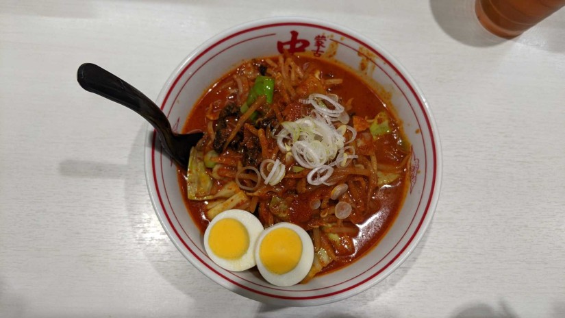 北極シャキシャキ野菜ラーメン 8辛✕4