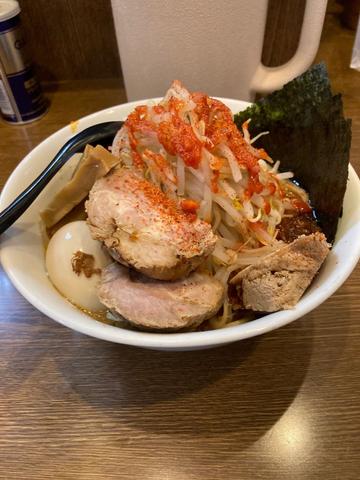 火山ラーメン全部のせ