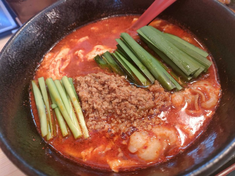 辛麺 15辛 美味しい！