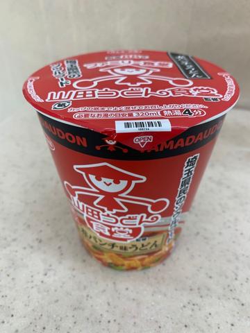 山田うどん食堂監修　赤パンチ味うどん