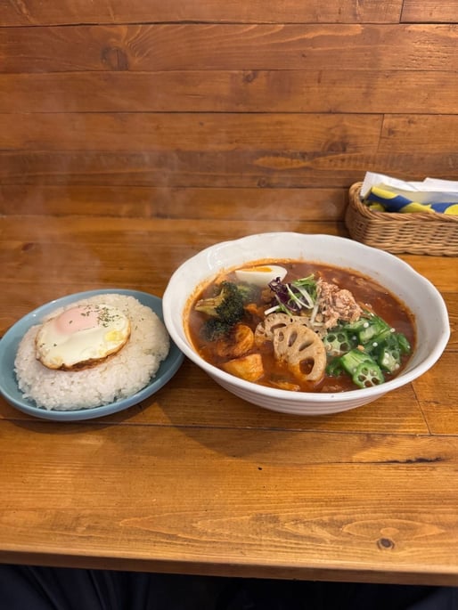 角煮きのこ トッピング:オクラ納豆  10