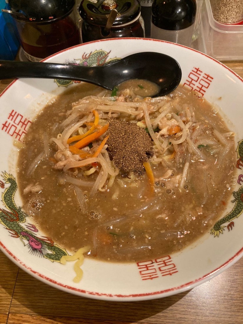 辛激の味噌ラーメン 白・山椒系