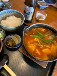 ピリ辛ちゃんぽんうどん 辛め