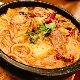 石焼麻辣羊肉麺 辛口