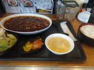 麻婆豆腐定食（辛さ増し）