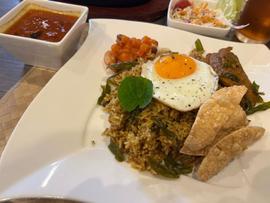 ビリヤニカレー 辛めに!と伝える