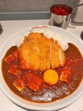 かつたま麻婆カレー(2辛) 2辛