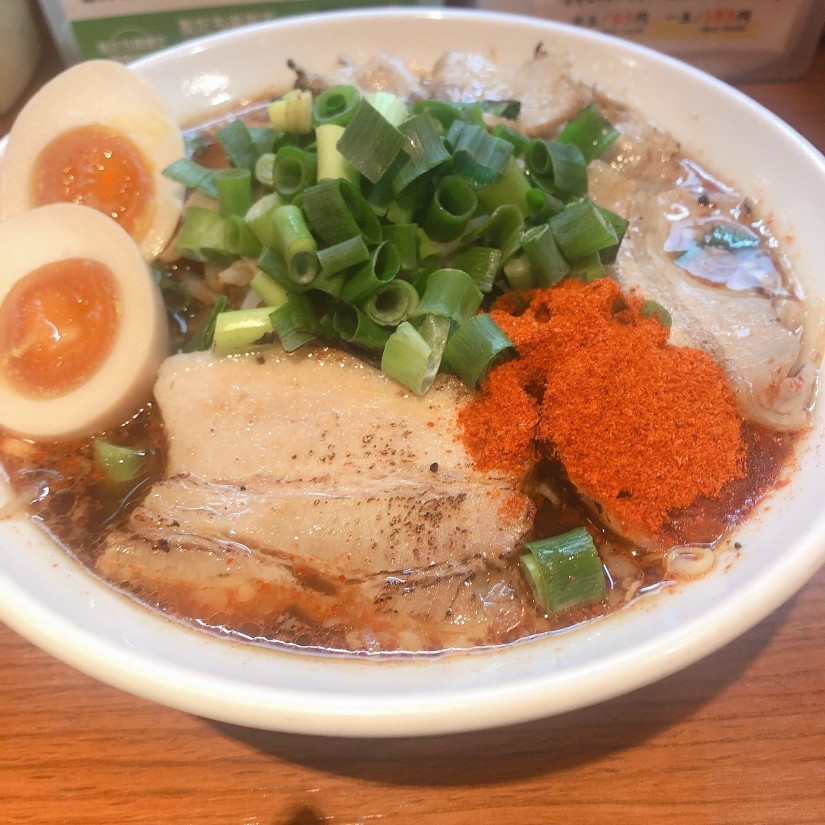 辛口炙り肉ソバ『醤油』 辛さLevel3 通常Level 2