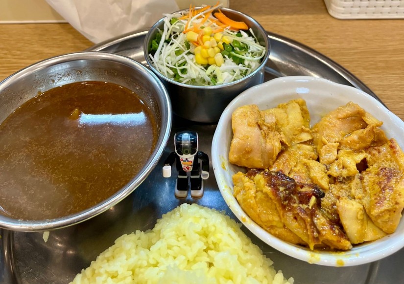 ランチ カレー大 ライス小 辛