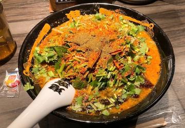 カラシビ味噌らーめん 辛さ鬼増し、シビ増し