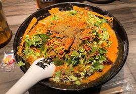 カラシビ味噌らーめん 辛さ鬼増し、シビ増し