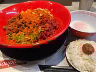 麻辣坦々麺 温玉ダイブ飯セット 5辛