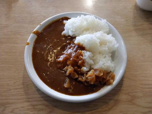 サラダバーのカレー